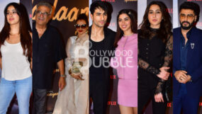 janhvi kapoor, ibrahim ali khan, khushi kapoor, boney kapoor, rekha, sara ali khan, arjun kapoor,nadaaniyan screening,