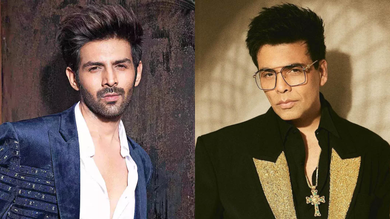 Karthik Aaryan & Karan Johar Playful Banter