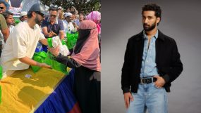 Raghav Juyal Distributes Food Grain Bags On Account Of Ramazan