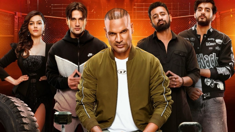 rubina dilaik, asim riaz, shikhar dhawan, rajat dalal, abhishek malhan,