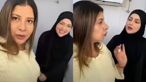 sana khan, sambhavna seth, dupatta burkha comment,