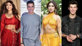 shilpa shetty, akshay kumar, bhumi pednekar, shawn mendes,