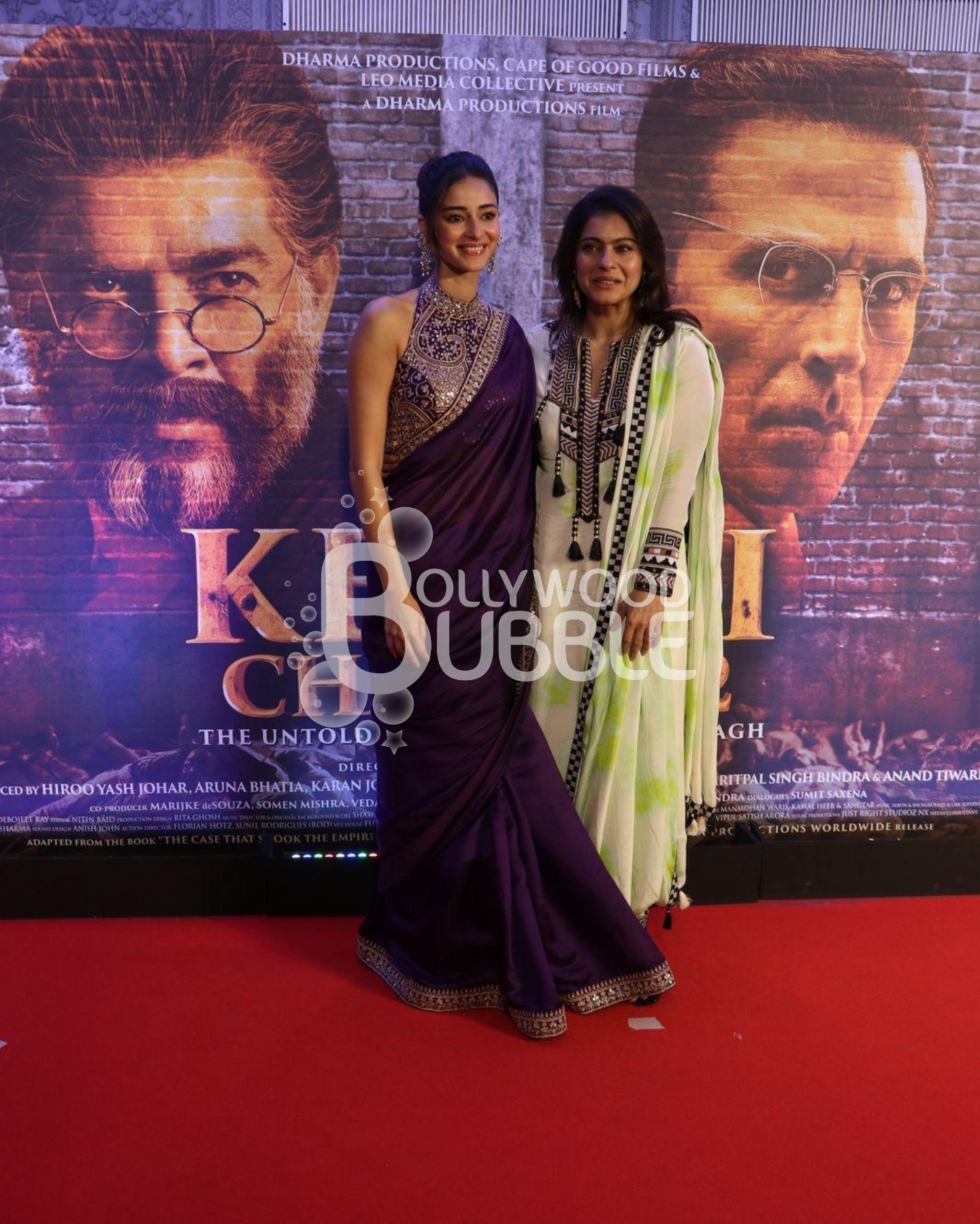 Ananya Panday and Kajol at Kesari Chapter 2 special screening