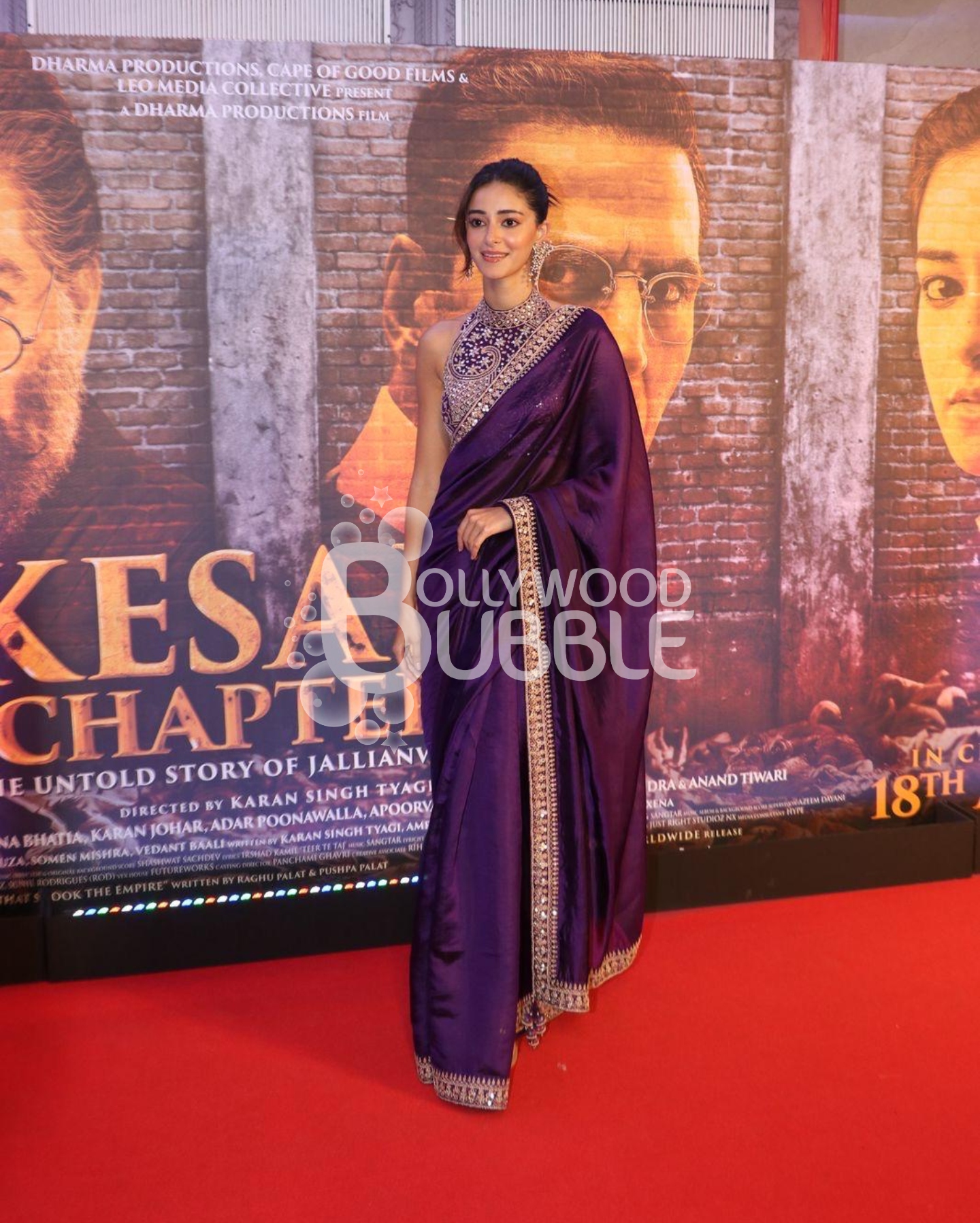 Ananya Panday at Kesari Chapter 2 special screening