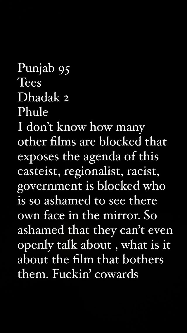 Anurag Kashyap On Films Being Suppressed Due To Their Bold Themes