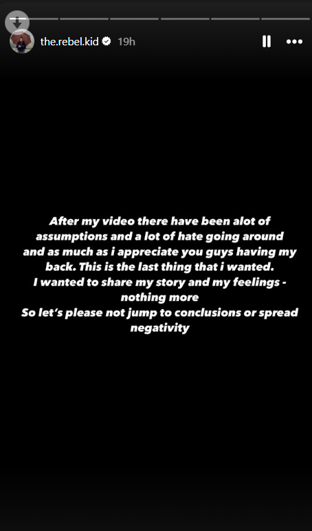 Apoorva Mukhija reacts Rida Tharana backlash