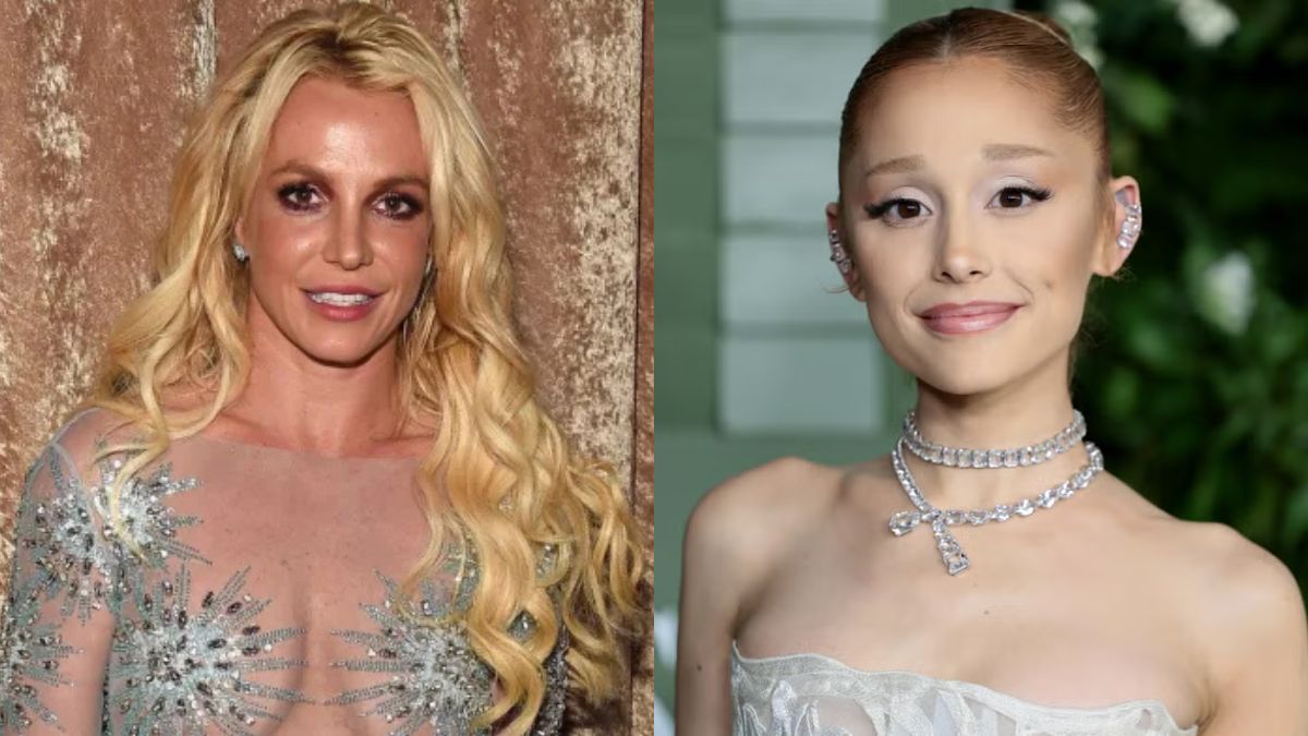 Ariana Grande As Britney Spears In The Woman In Me