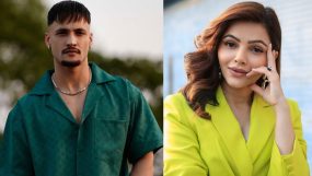 Asim Riaz and Rubina Dilaik