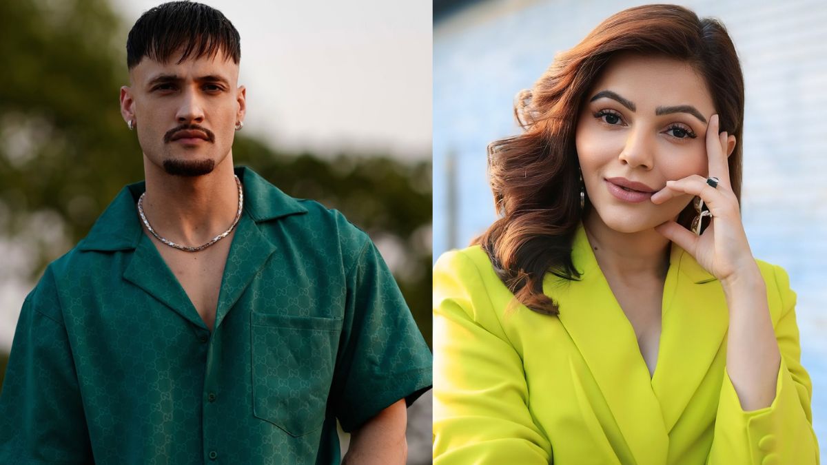 Asim Riaz and Rubina Dilaik