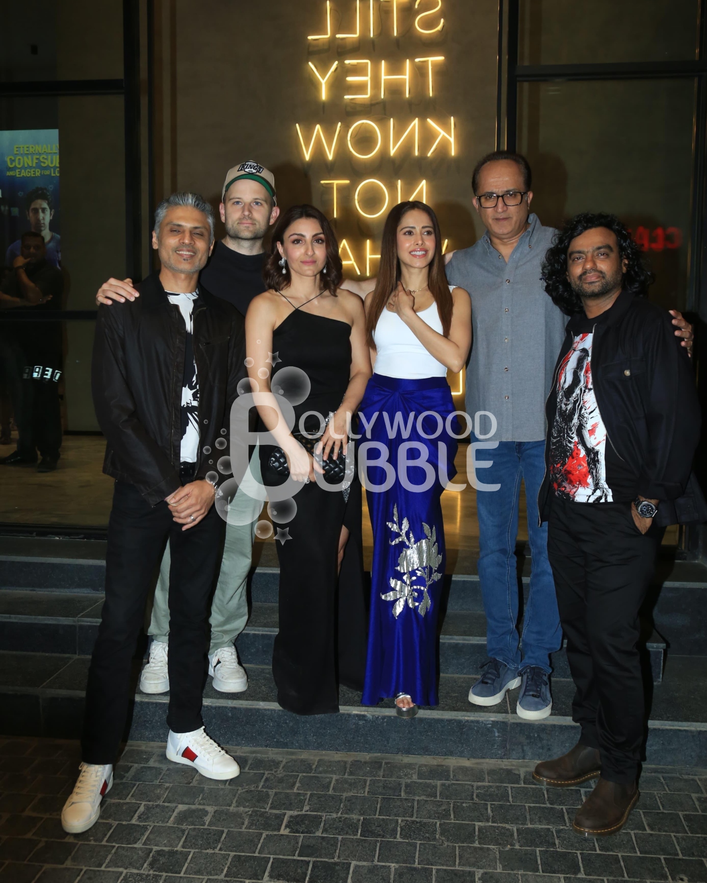 Cast and crew of Chhorii 2 at screening