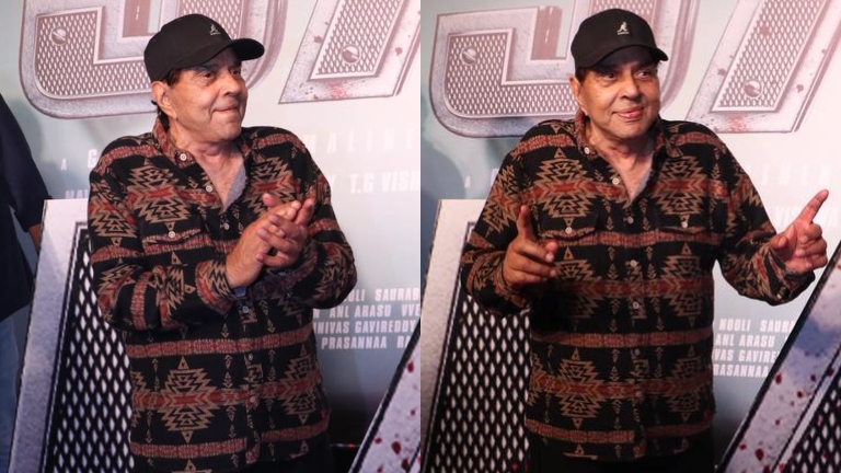 dharmendra dance at jaat screening