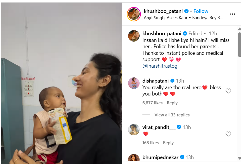 Disha Patani Lauds Sister Khushboo Call Her Real Hero