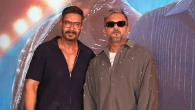 Honey Singh and Ajay Devgn