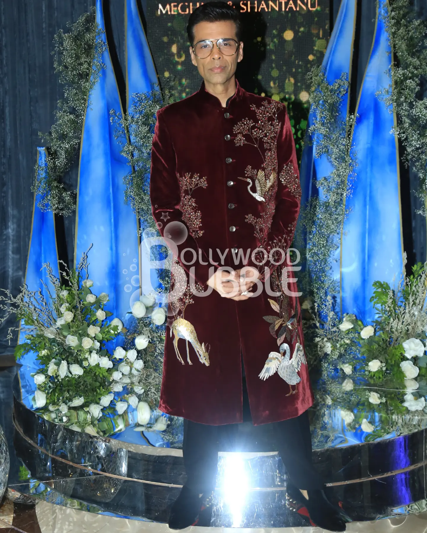Karan Johar At Meghna And Shantanu’s Sangeet Ceremony