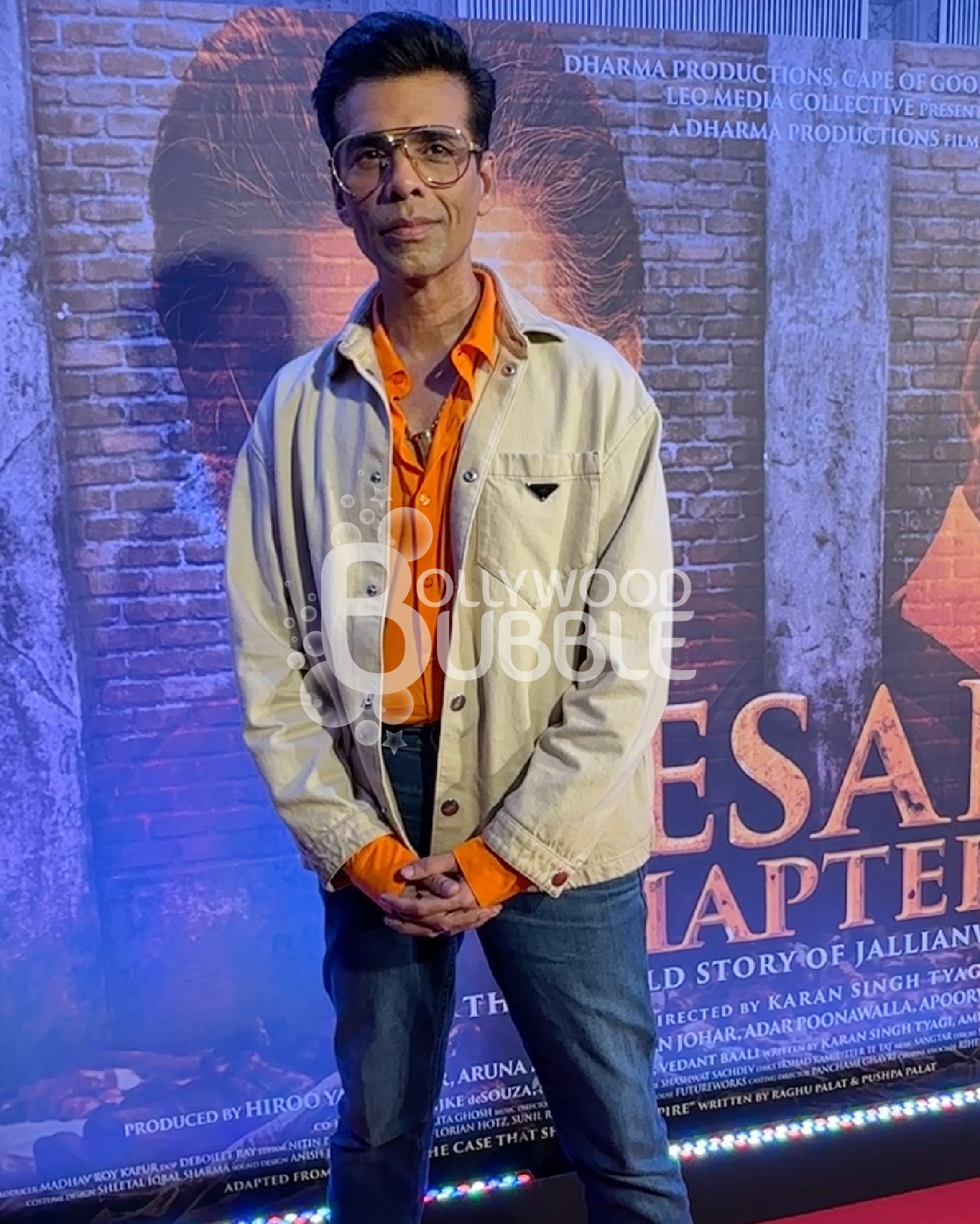 Karan Johar at Kesari Chapter 2 special screening