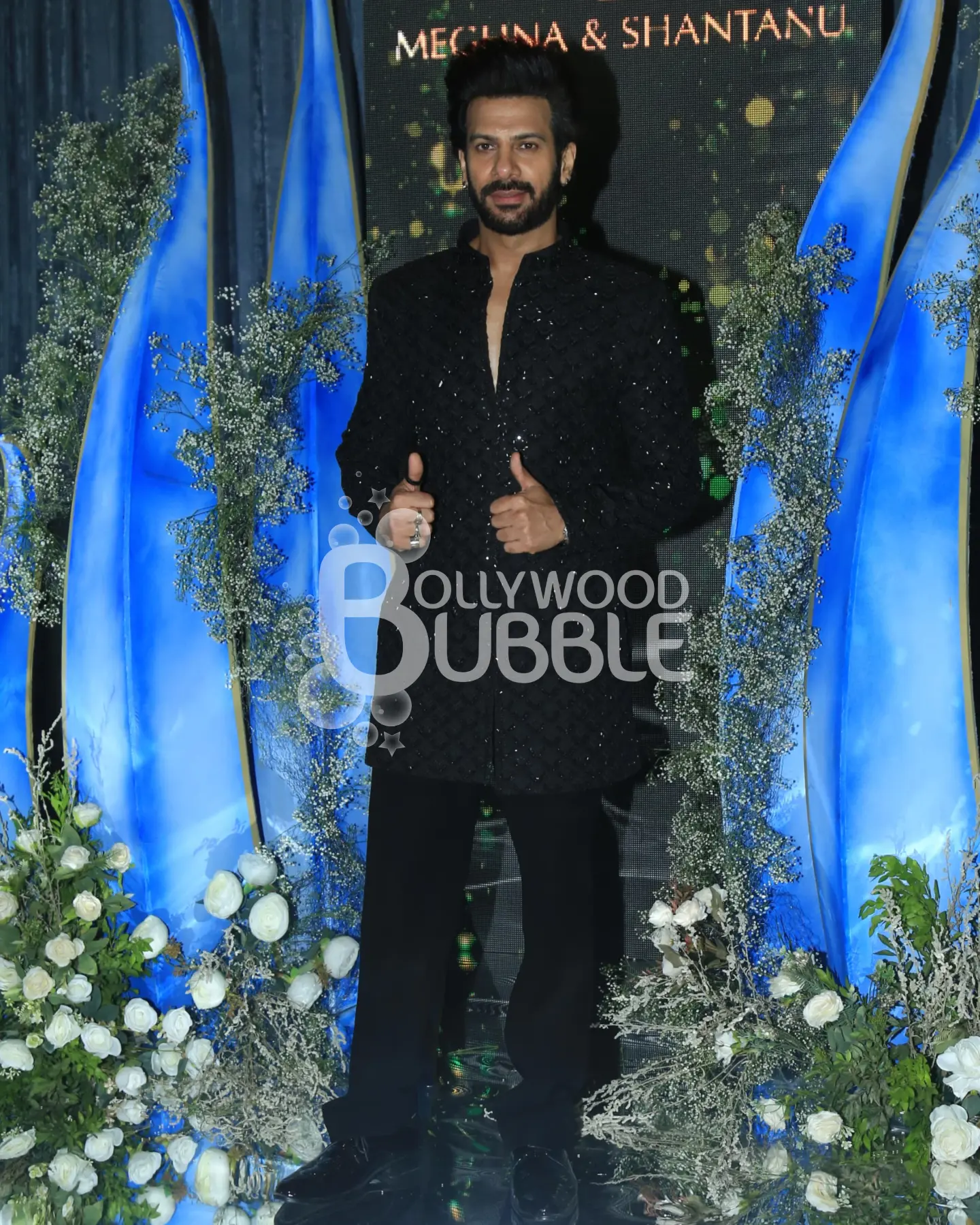 Karan Veer Mehra At Meghna And Shantanu’s Sangeet Ceremony