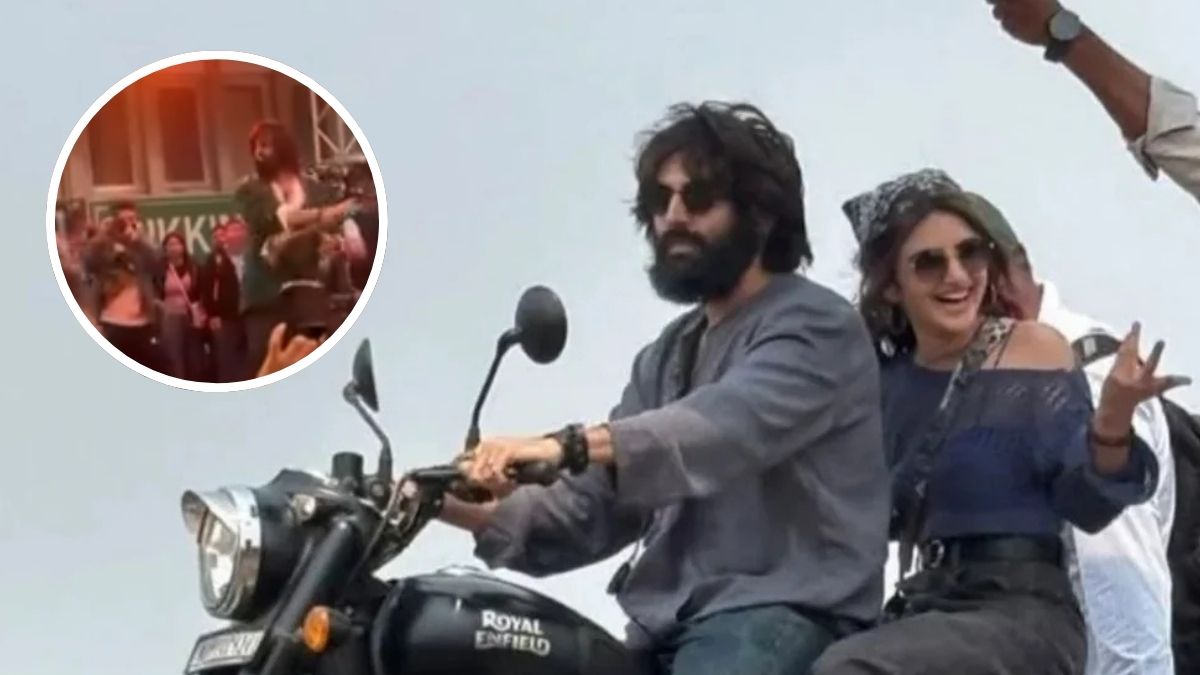 Kartik Aaryan and Sreelela video leaked from sets