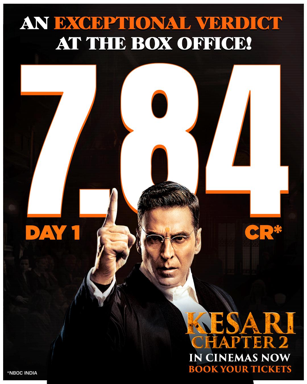 Kesari Chapter 2 Box Office Day 1