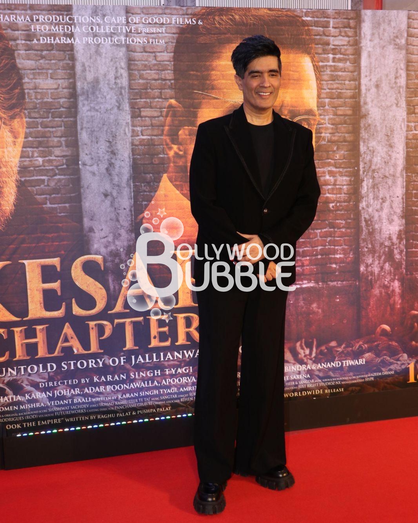 Manish Malhotra at Kesari Chapter 2 special screening