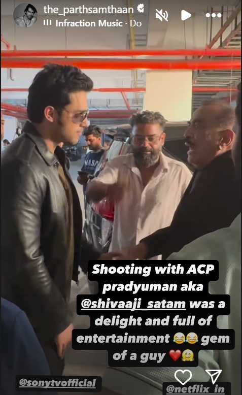 Parth Samathaan Drops A BTS Video From CID