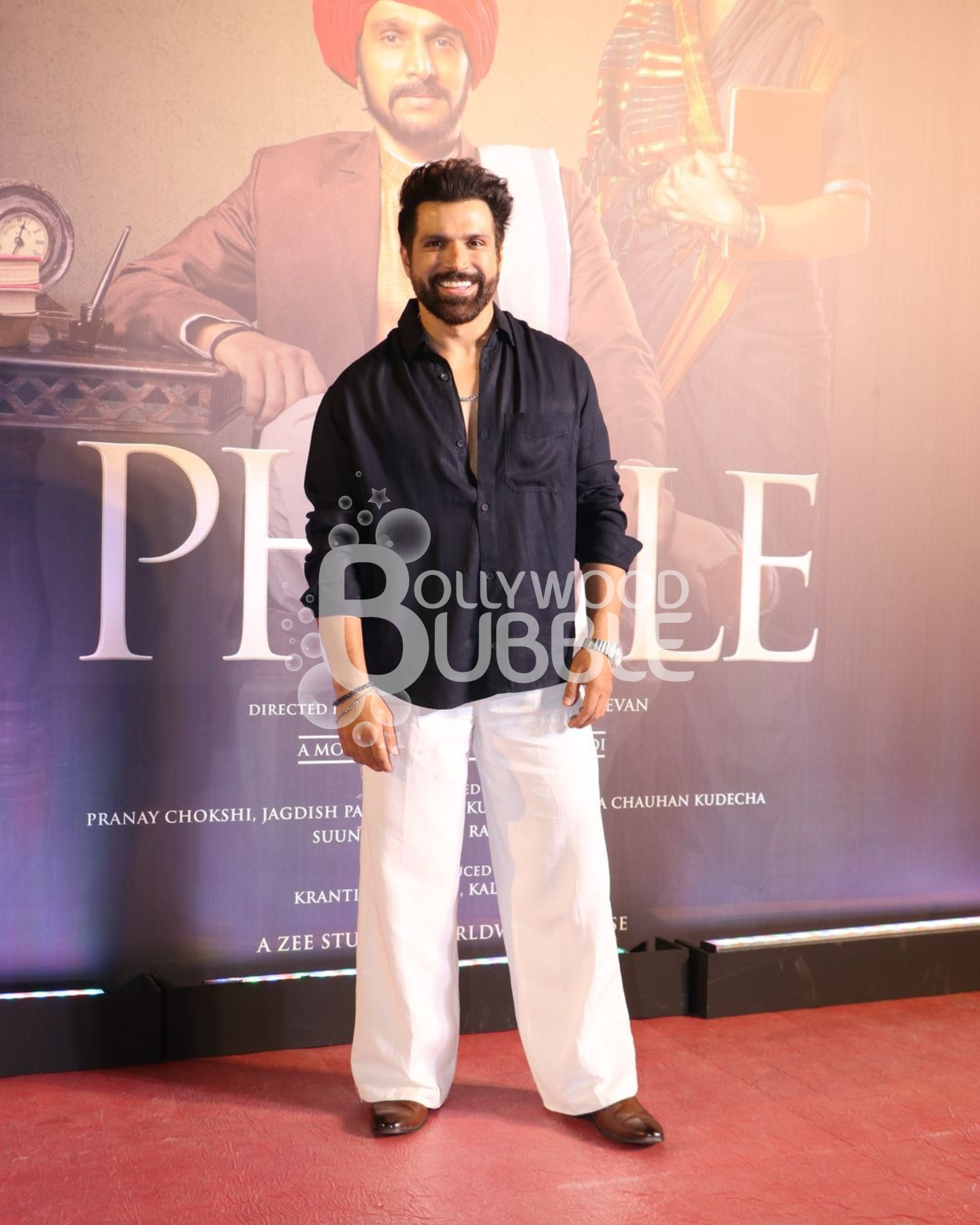 Rithwik Dhanjani at Phule Celeb Screening