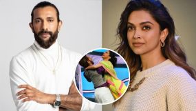 Terence Lewis and Deepika Padukone