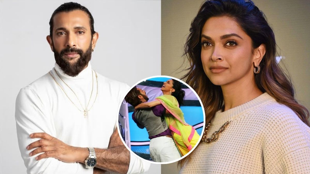 Terence Lewis and Deepika Padukone