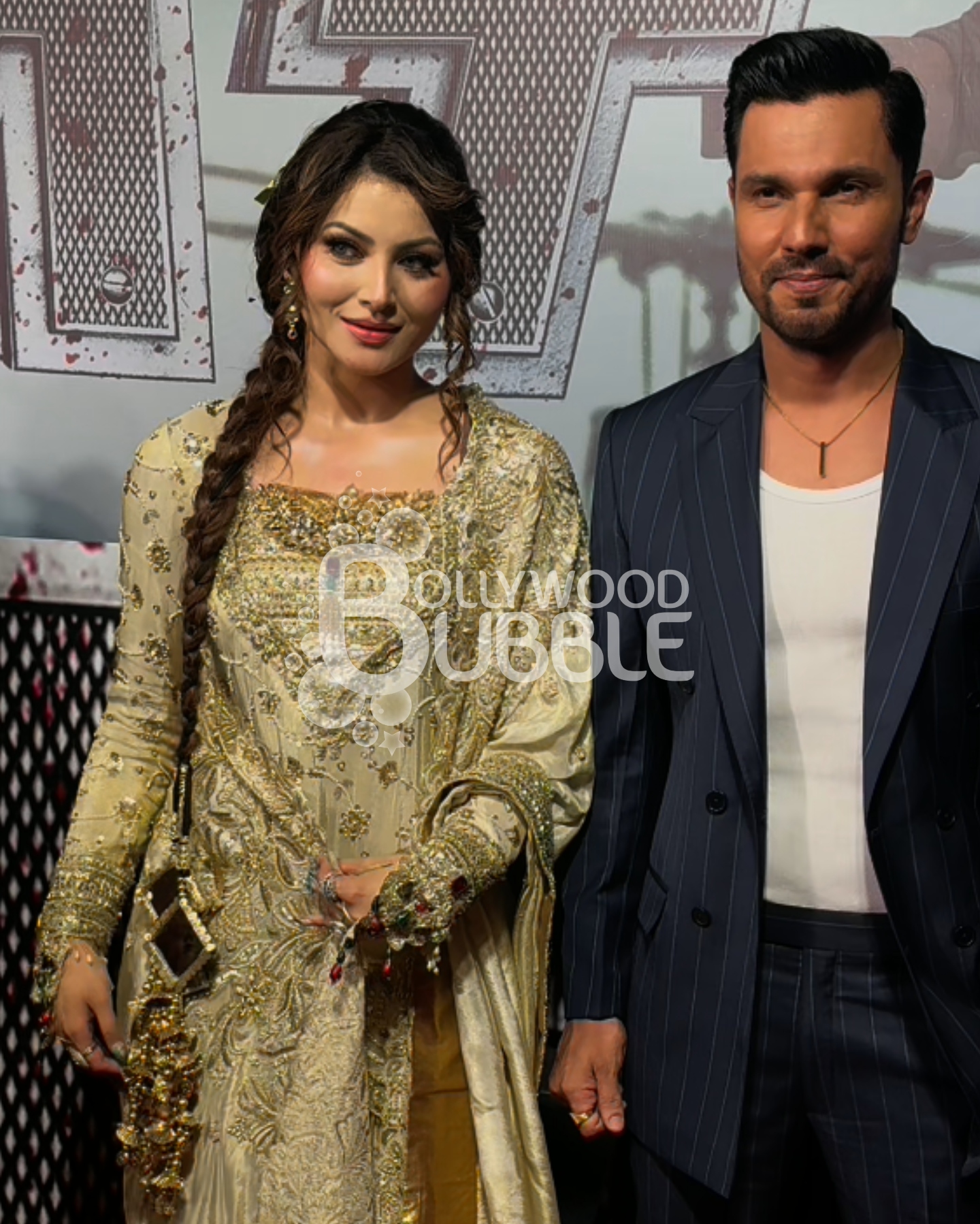 Urvashi Rautela and Randeep Hooda at JAAT Special Screening