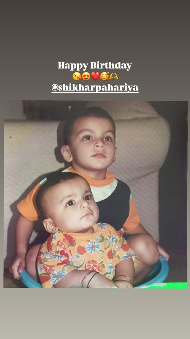 Veer wishes Shikhar on birthday