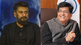Vivek Agnihotri and Piyush Goyal