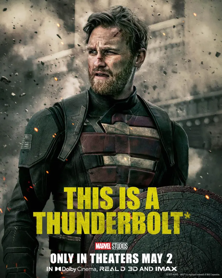Wyatt Russell As John Walker (U.S Agent) In Thunderbolts