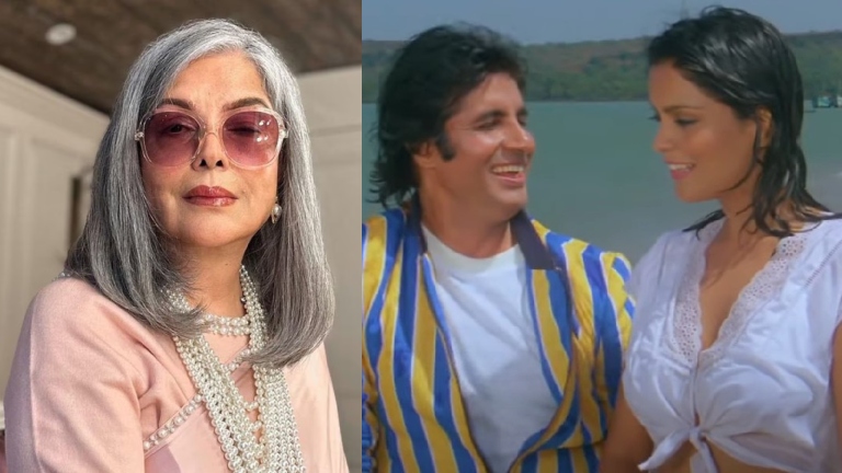 Zeenat Aman on Pukar with Amitabh Bachchan