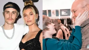 justin bieber, hailey, grandfather bruce dale passes away,