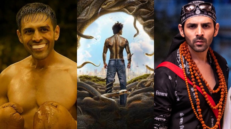 From the Bhool Bhulaiyaa franchise to Naagzilla, here'a a list of 10 Kartik Aaryan films that prove his acting range.