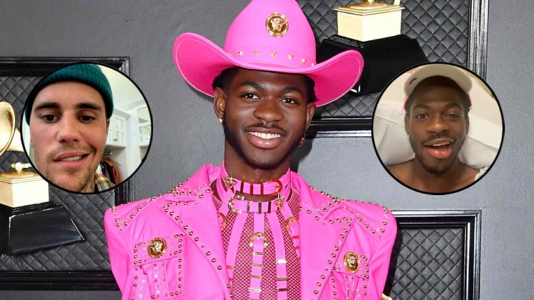 lil nas, facail paralysis, justin bieber,