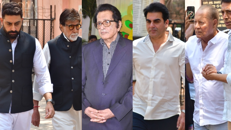 manoj kumar, abhishek bachchan, amitabh bachchan, arbaaz khan, salim khan,