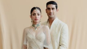 Prateik Smita Patil Wishes Wife Priya Banerjee