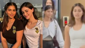 suhana khan, ananya panday, hid from paps,