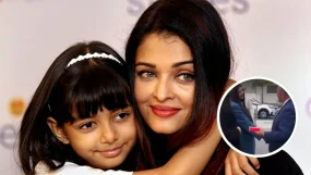 Aishwarya Rai Bachchan Arrives For Cannes 2025 With Daughter Aaradhya
