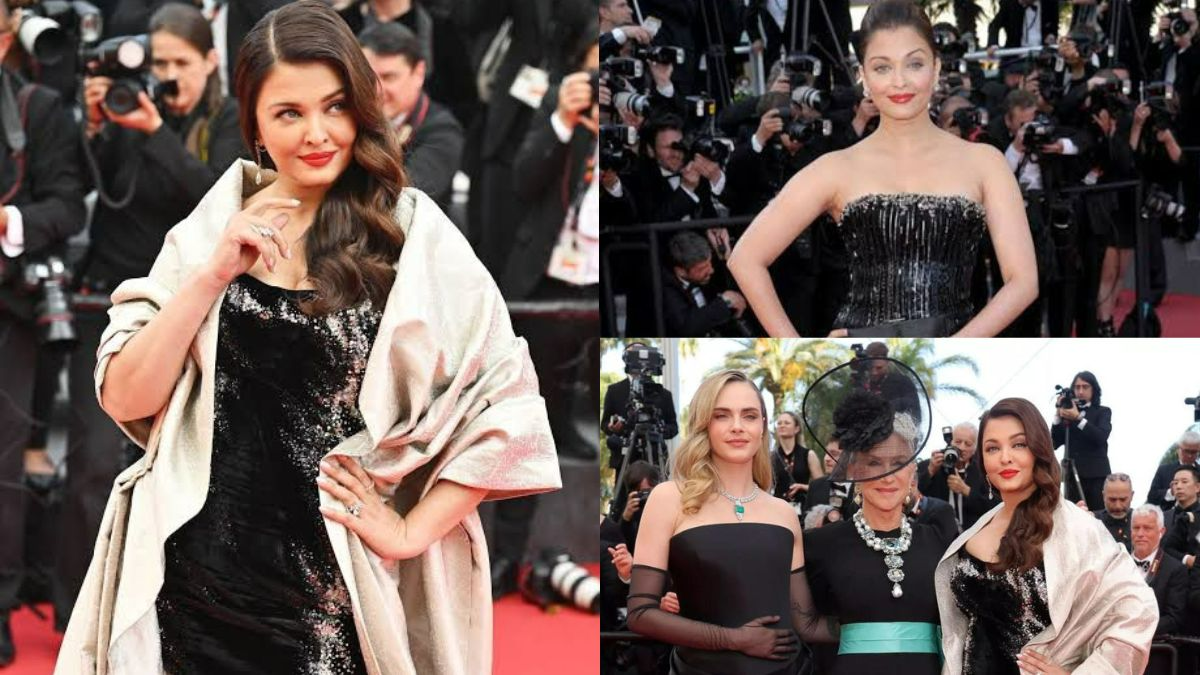 Cannes 2025: Aishwarya Rai Bachchan Dazzles In Black Gown, Recalls 2010 Look; Handles Wardrobe Mishap With Helen Mirren - Watch