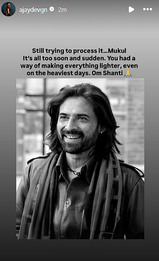 Ajay Devgn Instagram Story