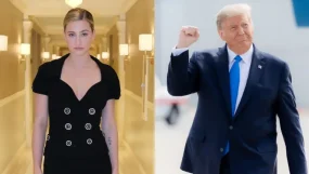 Donald Trump Lili Reinhart Met Gala 2025