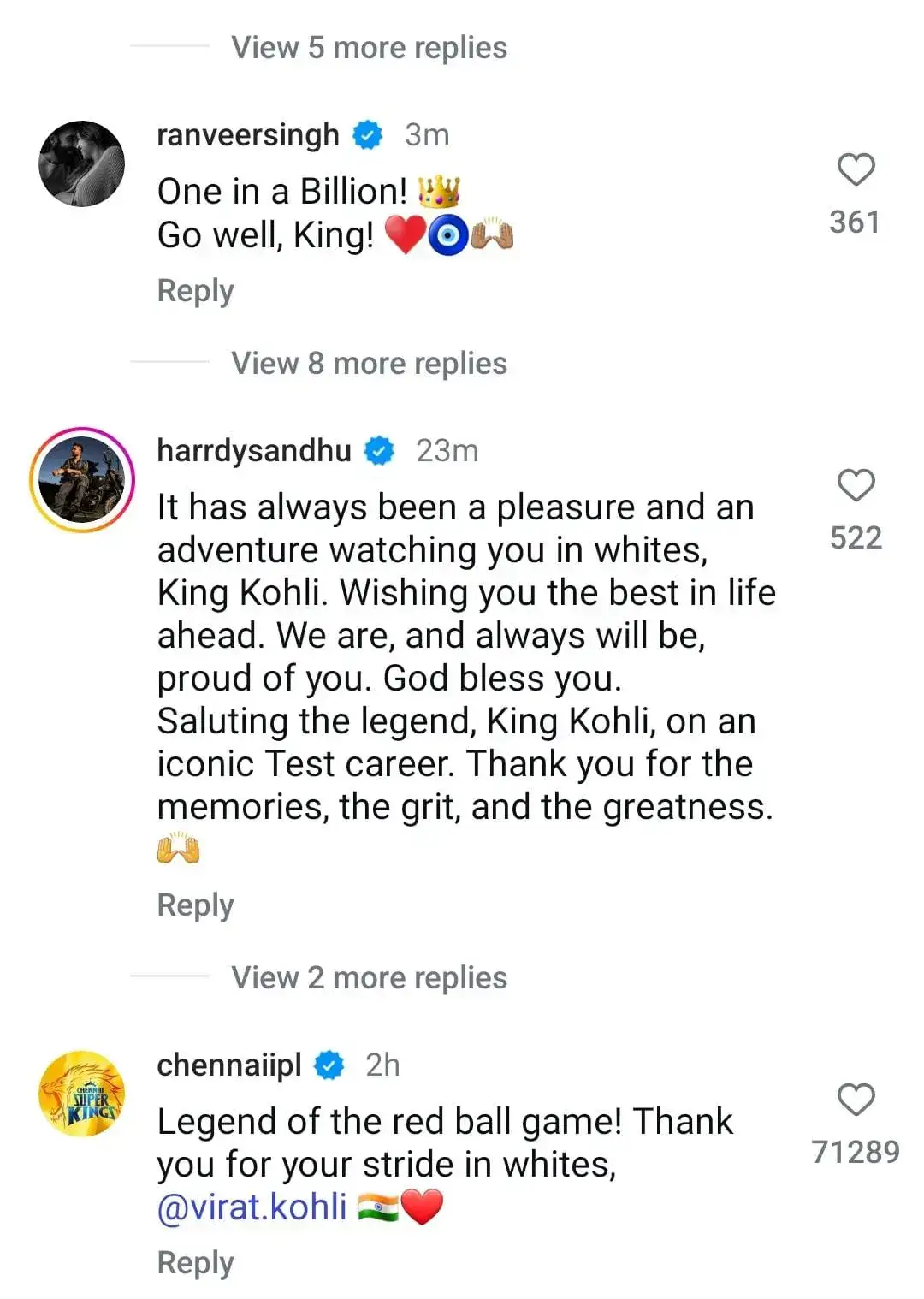 Ranveer Singh on Viral Kohli