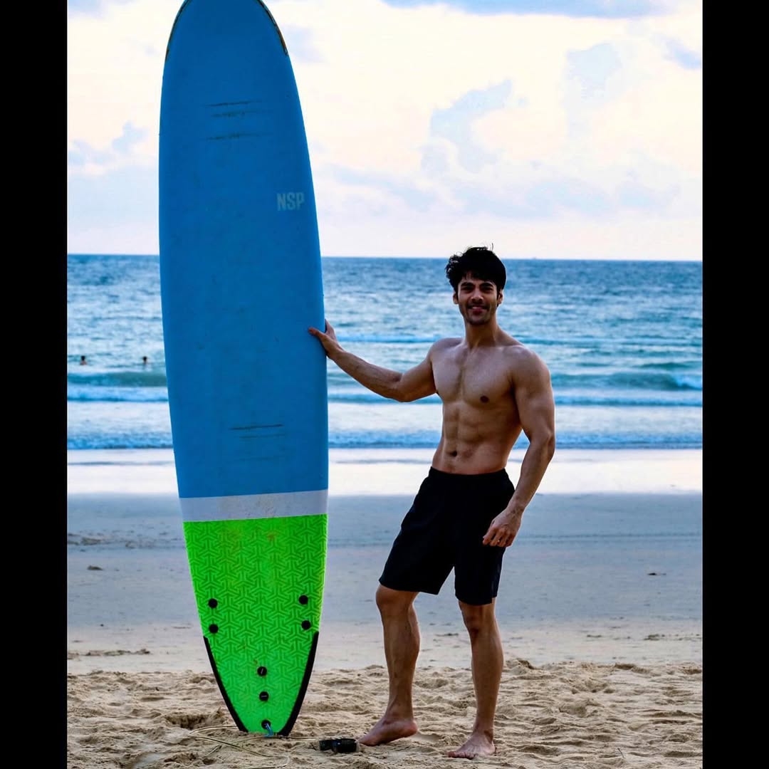 Simba Nagpal Surfing