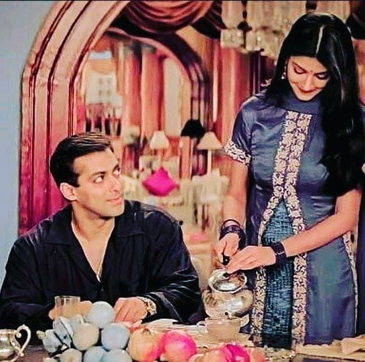 Sonali Bendre And Salman Khan