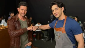 Vedang Raina With Hrithik Roshan