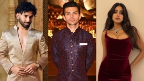 Veer Pahariya, Janhvi Kapoor, Orry