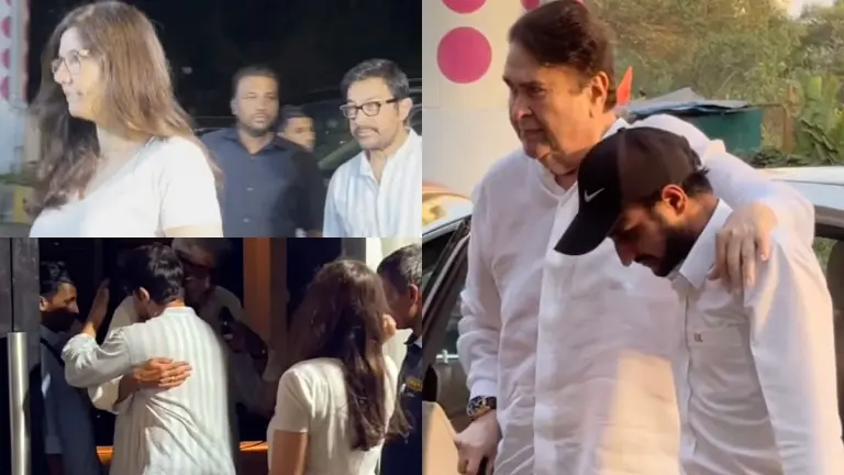 aamir khan, gauri spratt, randhir kapoor, kapoor residence,