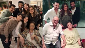 anil kapoor, boney kapor, sanjay kapoor, nirmal kapoor, mother passes away