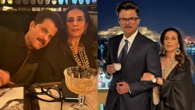 anil kapoor, sunita kapoor, 41st anniversary,